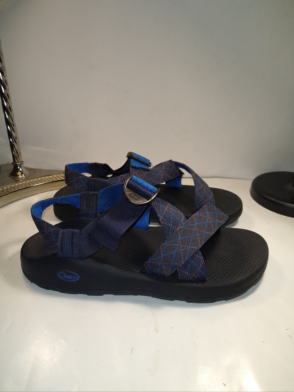 Chaco Mega Z Classic Wide Strap Hiking Sandal Shoes Men's sz 13.
